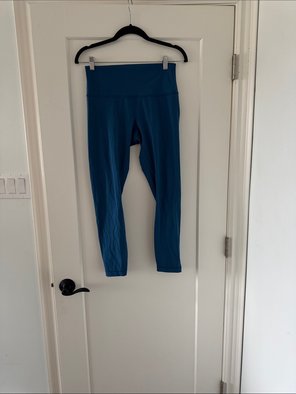 lululemon athletica Teal Leggings High-Rise Active Pants